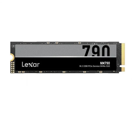 Lexar NM790 M.2 2280 PCIe Gen 4×4 NVMe SSD 4TB NVMe SSD, Sequential Read Up To 7400MB/S, Sequential Write Up To 6500MB/S¹, 3000TBW